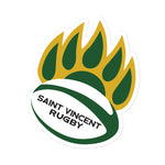 Saint Vincent Women's Rugby Bubble-free stickers