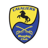 Pleasanton Cavaliers Rugby Bubble-free stickers