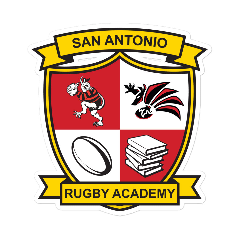 San Antonio Rugby Football Club Academy Bubble-free stickers – Tytan Rugby