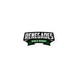 Renegades Girls Rugby Bubble-free stickers