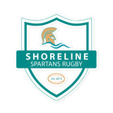 Shoreline Spartans Rugby Bubble-free stickers