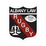 Albany Law Rugby Bubble-free stickers