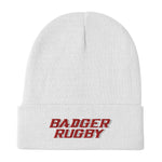 Badger Rugby Embroidered Beanie