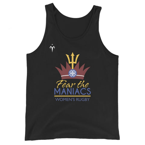 Fear the Maniacs Women's Rugby Unisex Tank Top