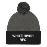 White River RFC Pom Pom Knit Cap