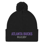 Atlanta Bucks Rugby Pom-Pom Beanie