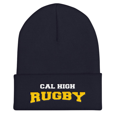 Cal High Rugby Cuffed Beanie
