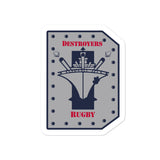 Destroyers Rugby Bubble-free stickers