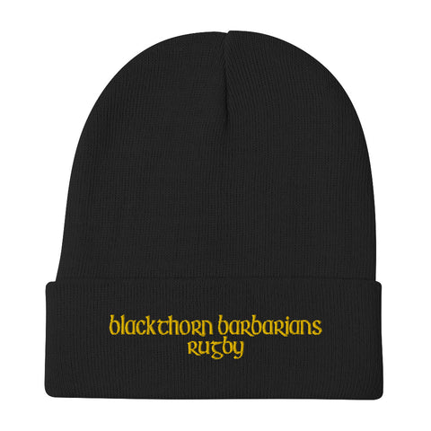 Blackthorn Barbarians Embroidered Beanie