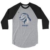 Parker Wolfhounds 3/4 sleeve raglan shirt