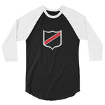 UW Stevens Point Rugby Club 3/4 sleeve raglan shirt