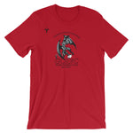 Gaston County Gargoyles Rugby Bella + Canvas 3001 Unisex Short Sleeve Jersey T-Shirt with Tear Away Label