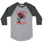 Kahuku Girls Rugby 3/4 sleeve raglan shirt