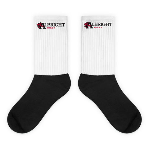Albright Black foot socks