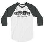 Samoa Strong 3/4 sleeve raglan shirt