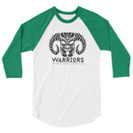 Warrior Rugby 3/4 sleeve raglan shirt