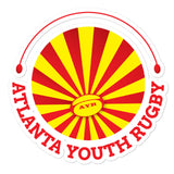 Atlanta Youth Rugby Bubble-free stickers