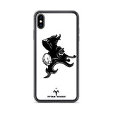 Black Monks Rugby iPhone Case