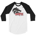 Siouxland United High School Rugby 3/4 sleeve raglan shirt