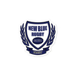 New Blue Rugby Bubble-free stickers