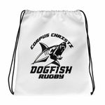 Corpus Christi Dogfish Rugby Drawstring bag