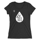 Kipu'upu'u Women's Rugby Bella + Canvas 8413 Ladies' Triblend Short Sleeve T-Shirt with Tear Away Label