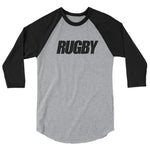 Rugby 3/4 sleeve raglan shirt