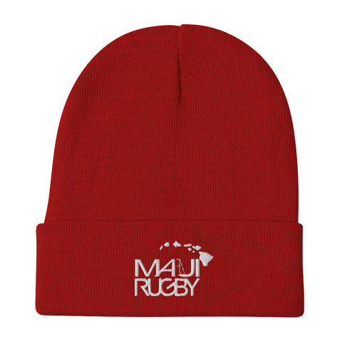 Maui Rugby Embroidered Beanie