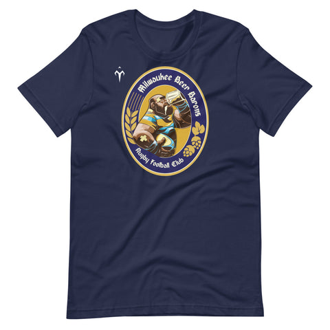 Beer Barons Rugby Short-Sleeve Unisex T-Shirt