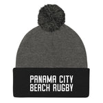 Panama City Beach Rugby Pom Pom Knit Cap