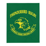 Midwest Thunderbirds Rugby Throw Blanket
