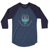 South Valley Rugby Club 3/4 sleeve raglan shirt