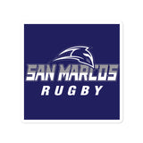 San Marcos Rugby Bubble-free stickers