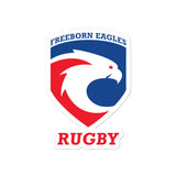 Freeborn Eagles Rugby Bubble-free stickers