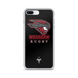 Western Rugby iPhone Case