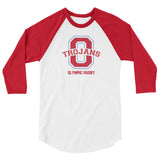 Trojans Rugby 3/4 sleeve raglan shirt