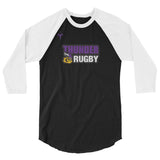 Thunder Rugby 3/4 sleeve raglan shirt