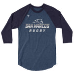 San Marcos Rugby 3/4 sleeve raglan shirt
