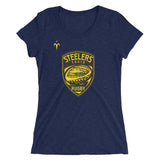 Provo Steelers Youth Rugby Bella + Canvas 8413 Ladies' Triblend Short Sleeve T-Shirt with Tear Away Label