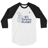 EC Sirens 3/4 sleeve raglan shirt