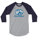 Cougar Rugby 3/4 sleeve raglan shirt