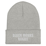 Black Monks Rugby Cuffed Beanie