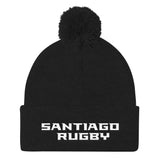 Santiago Rugby Pom Pom Knit Cap
