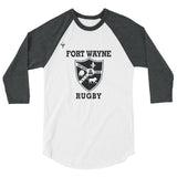 Fort Wayne Rugby 3/4 sleeve raglan shirt