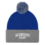 Valley Center Avengers Youth Rugby Pom Pom Knit Cap