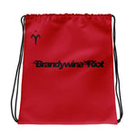 Brandywine Riot Rugby Red Drawstring bag