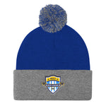 Beer Barons Rugby Pom Pom Knit Cap