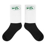 Rams Black foot socks