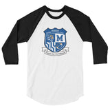 Memphis Rugby 3/4 sleeve raglan shirt