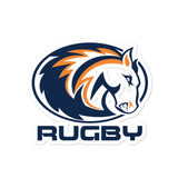 Mustangs Rugby Bubble-free stickers
